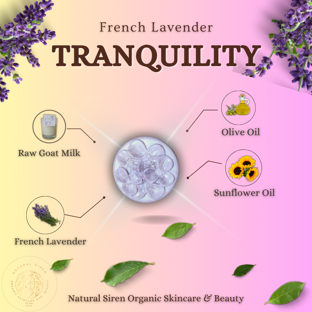 French Lavender Tranquility Soap by Natural Siren