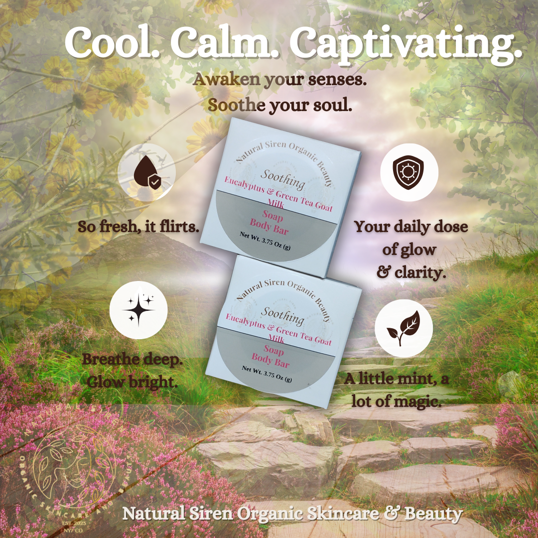 Eucalyptus & Green Tea Soothing Soap by Natural Siren
