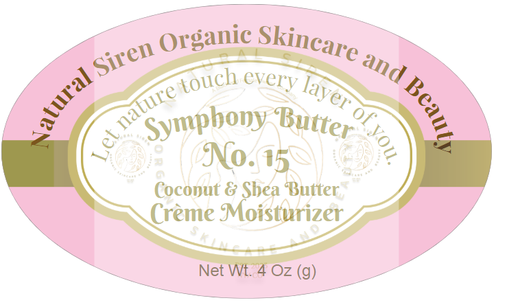Symphony Butter No 15: Shea Butter Creme Moisturizer