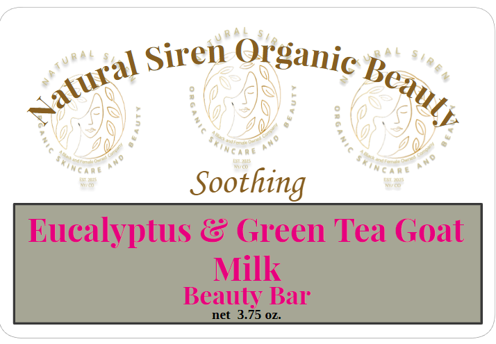 Eucalyptus & Green Tea Soothing Soap by Natural Siren