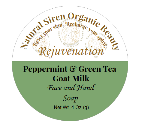 Peppermint & Green Tea Rejuvenation Soap by Natural Siren
